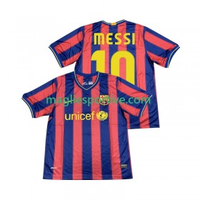 Completo Calcio Barcellona Lionel Messi 10 2009 2010 Retro Divisa Prima
